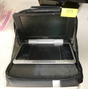 lot 273 image: Panasonic portable dvd player for the kids on long road trips