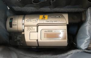 lot 274 image: Sony Handycam video recorder