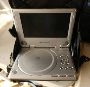 lot 275 image: Polaroid portable dvd player