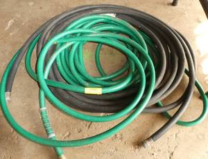 lot 296 image: 2 garden hoses