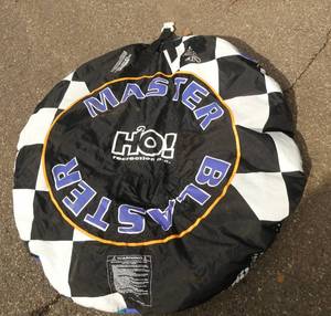 lot 348 image: Master Blaster boating tube 4 feet across like new