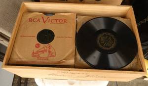 lot 352 image: Box of vintage records - almost all of them in this box are in sleeves