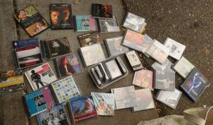 lot 358 image: Lot of music cds and a couple dvd movies