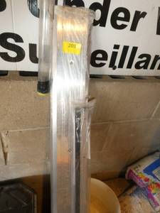 lot 203 image: Commercial door threshold and rubber door sweep