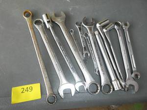 lot 249 image: Group of socket wrenches