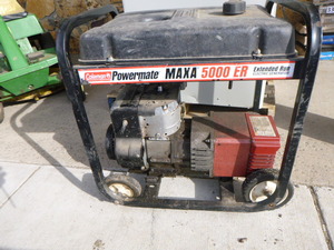 Coleman Powermate MAXA 5000 ED Generator