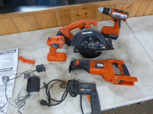 Black & Decker 5 Piece Power Tool Kit