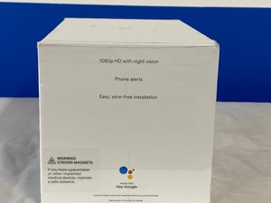 lot 26 image: GOOGLE NEST CAM 2 PACK INDOOR OUTDOOR