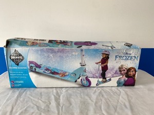lot 82 image: HUFFY DISNEY FROZEN FOLDING SCOOTER