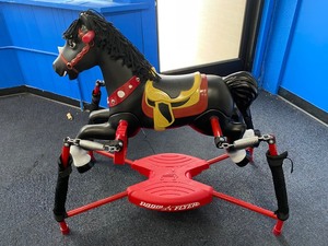 lot 51 image: RADIO FLYER BOUNCING HORSE