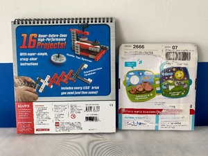 lot 85 image: FISHER PRICE TEACHES & LEGO CRAZY ACTION CONTRAPTIONS