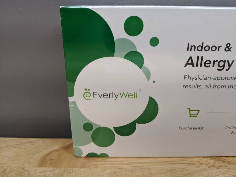 lot 39 image: Brand New Everlywell Indoor & Outdoor Allergy Test - T