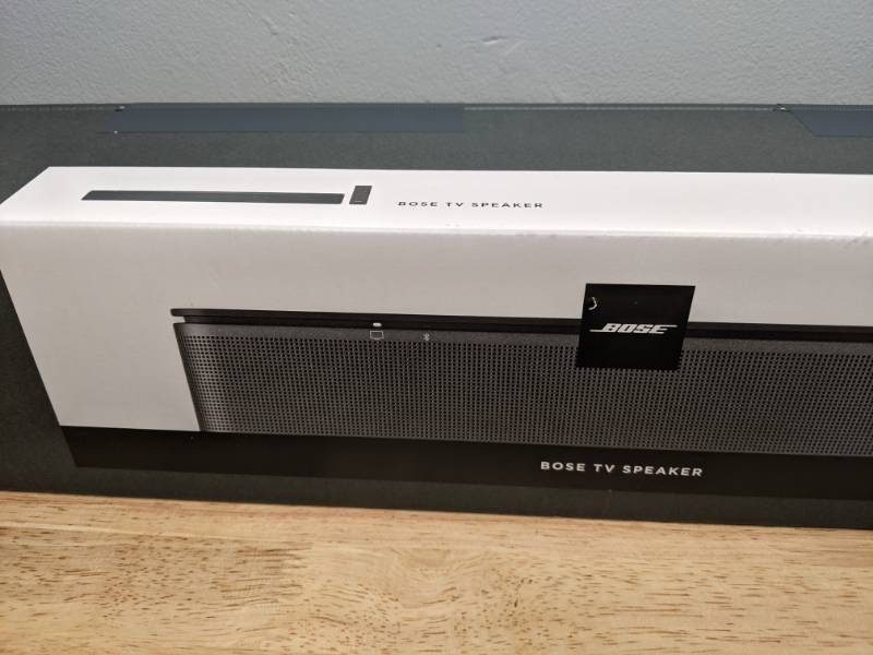 lot 2 image: Brand New Bose TV Speaker Bluetooth Soundbar with Roku TV Ready Audio - T