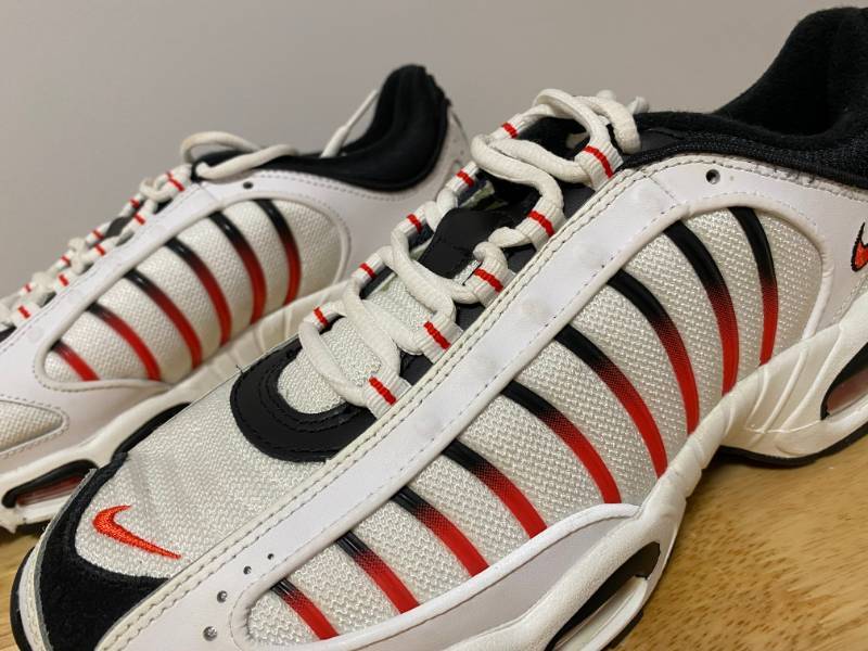 lot 21 image: New Nike Air Max Tailwind Mens 9.5 Running Shoes Sneakers - T