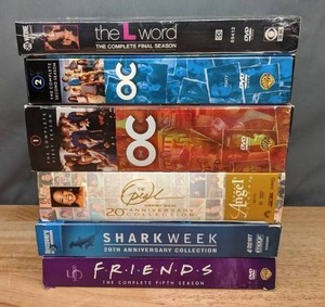 lot 77 image: DVD Collection The L Word, The OC, Friends, Shark Week, & The Oprah Winfrey Show - B