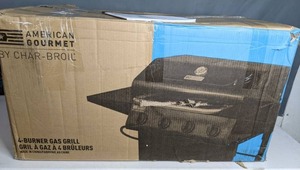 lot 91 image: American Gourmet 36,000 BTU 4-Burner Gas Grill - N
