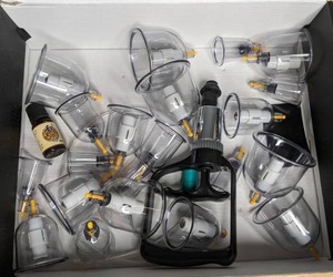 lot 92 image: Cupping Set wBox- B