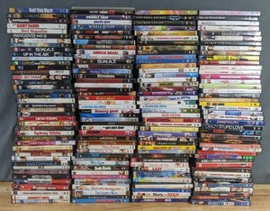 lot 78 image: Large Collection of DVDs & (1) Wii Game Call of Duty, Gladiator, Beauty Shop, Whale Rider, Double Take, Ladder 49 & More - B