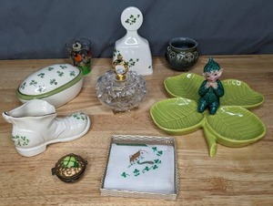 lot 211 image: Irish Themed and Irish Made Vintage and Modern Porcelain and Glassware by Gilner, CRE, Carrigaline, and More - B