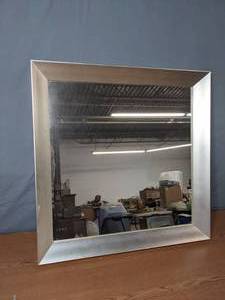 lot 217 image: Charming Framed Mirror - N