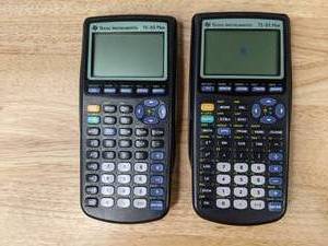 lot 253 image: Set of 2 TI-83 Plus Calculators - B
