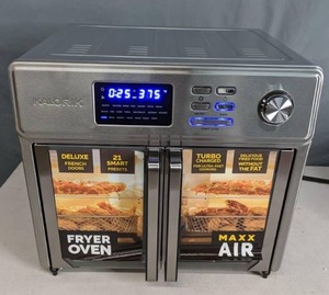 lot 316 image: Kalorik MAXX 26-qt. Digital Air Fryer Toaster Oven wBox - N