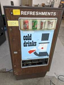 lot 291 image: Vintage Soda Pop Machine - N