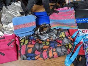 lot 338 image: Assortment of Handbags, Backpacks and More - Q