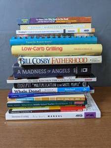 lot 284 image: Small Stack of Books, Cookbooks, and More - Q