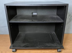 lot 278 image: Rolling 2-Tier TVMicrowave Cart - Q