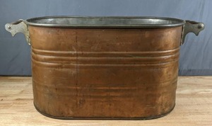 lot 383 image: Antique Prohibition Era Copper Boiler Still - V