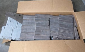 lot 421 image: Novik Hand Split Shake Cedar Blend Faux Stone Veneer - V