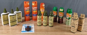 lot 425 image: Mosquito Repellents, Soothers, & More Herbal Armor, Cutter, Off, All Terrain & Thermacell - N
