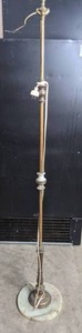 lot 409 image: Vintage Marble Floor Lamp - V