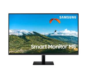 lot 19 image: Brand New Samsung 32 M5 LED Smart Monitor and Streaming TV FHD - T