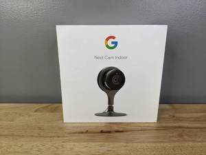lot 23 image: Brand New Google Nest Cam Indoor Security Camera - T
