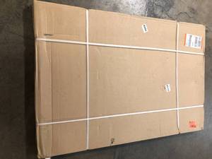 Husky 42 in. H x 96 in. W x 32 in. D Adjustable Height Ceiling Mount Garage Rack (good condition) review all pictures