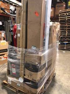 Mix Pallet of Home Decor Like (Mirrors, Medicine Cabinets, Shelves etc.) Review all pictures various conditions