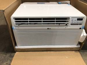 LG Electronics 9,800 BTU 115-Volt Through-the-Wall Air Conditioner LT1016CER Cools 425 Sq. Ft. with ENERGY STAR and Remote (working condition) review all pictures