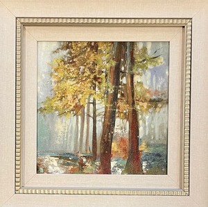 Upon the Leaves Print
