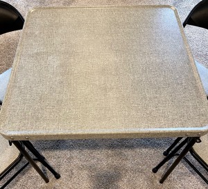 Samsonite Card Table and 4 Chairs