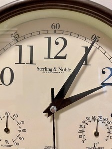 Wall Clock by the Sterling & Noble Clock Company