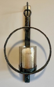 Pair of Candle Holder Wall Sconces