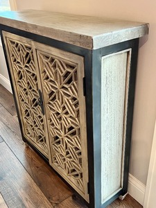 Lovely Petite Decorative Console Cabinet