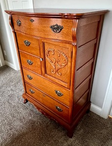 Lexington Victorian Sampler Door Chest of Drawers
