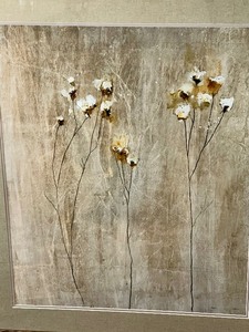 Beautiful Framed Floral Print Vanilla Bloom I by Kuttner