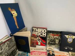 Large group of Vintage books and Papers