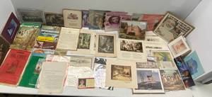 Group of misc. Vintage paper items