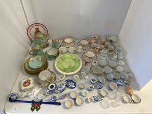 Vintage doll dishes and more