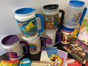 Large group of disney items